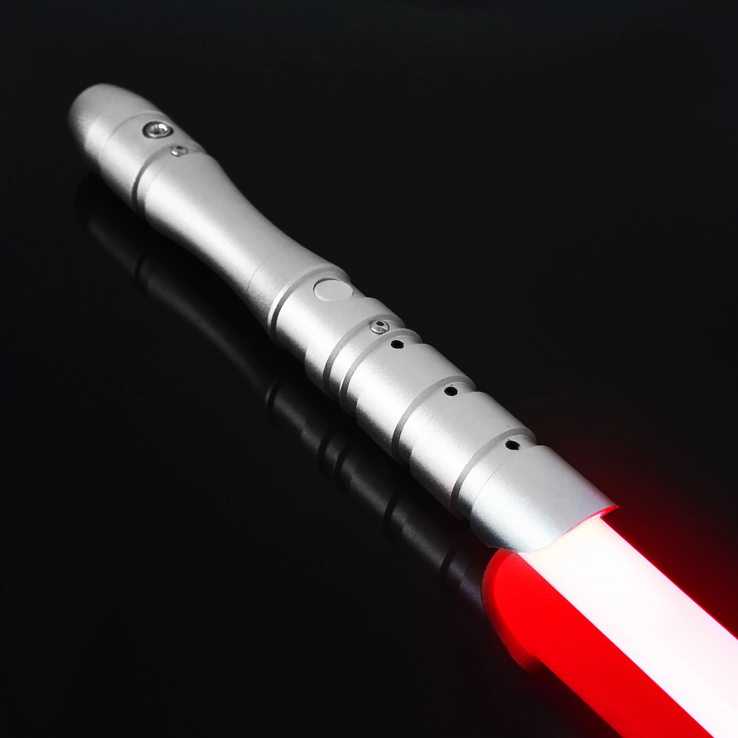 PHS Lightsaber for Boys and Adults Rechargeable Metal Dueling Toy with 4 Modes and Sound