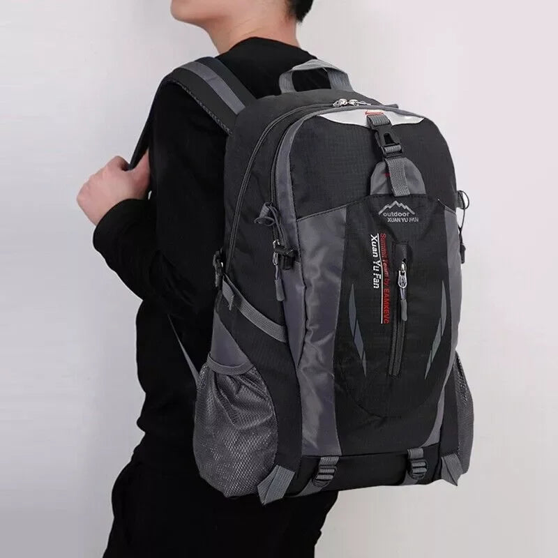 Men Women Travel Outdoor Backpack Rucksack for Camping Hiking and School Use