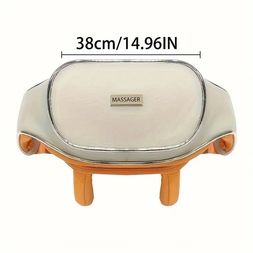 Mini Cervical Massager Rechargeable Neck and Shoulder Kneading Massager with Heat