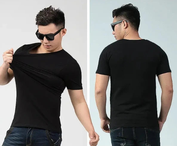 Question Mark Goose Summer Men's Short Sleeve T-Shirt Casual Party Top Fashion Tee
