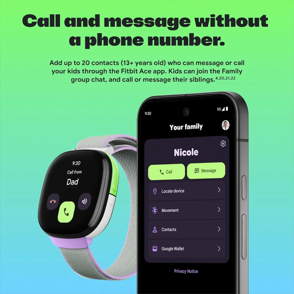Ace LTE Kids Smartwatch with Call Message GPS and Fun Activity Games