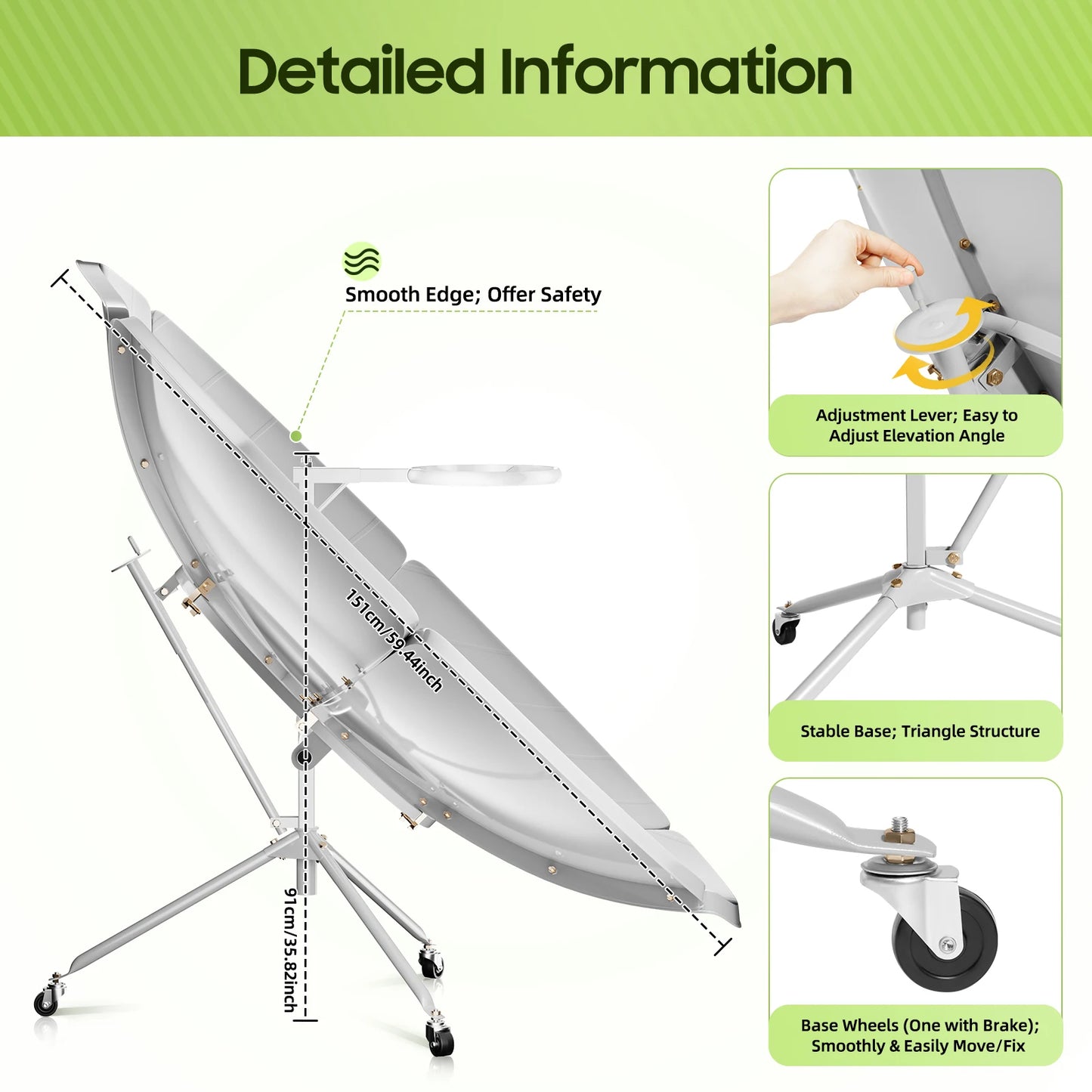 Multifunctional Solar Power Cooker Camping BBQ Grill Oven Stove for Home Use