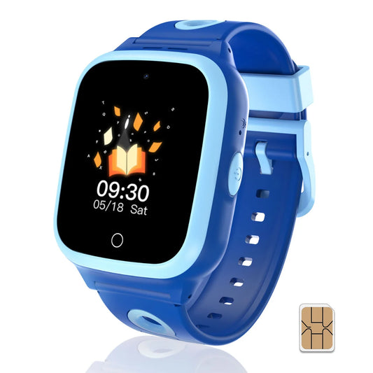 4G Smart Watch for Kids with Unlimited Talk Text GPS Camera and Class Mode