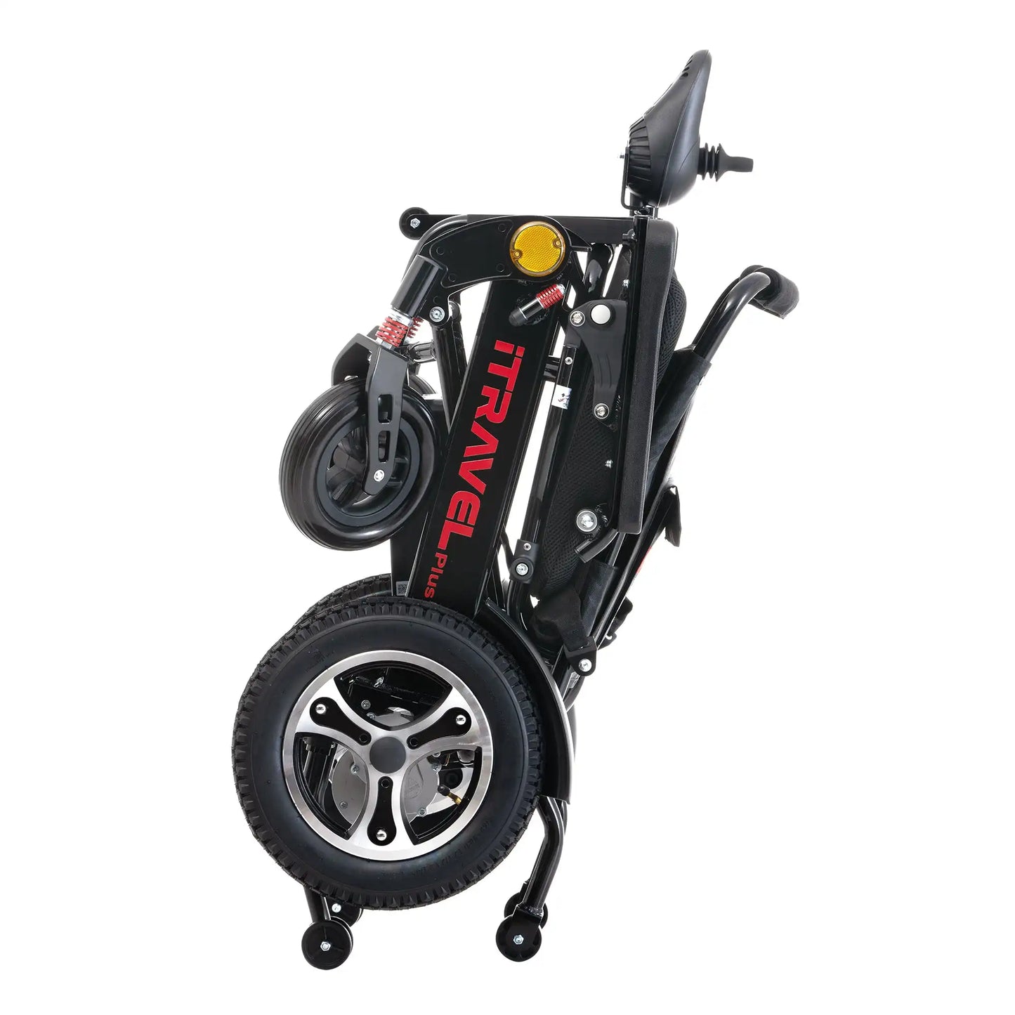 Metro Mobility iTravel Plus 8 Inch 4 Wheel Electric Wheelchair with 360W Motor and Battery