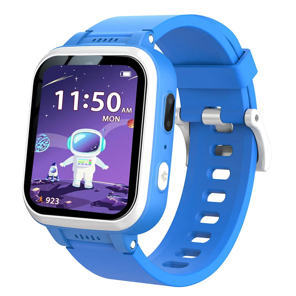 Kids Smart Watch with Rotatable Camera Touch Screen Music Pedometer and Games
