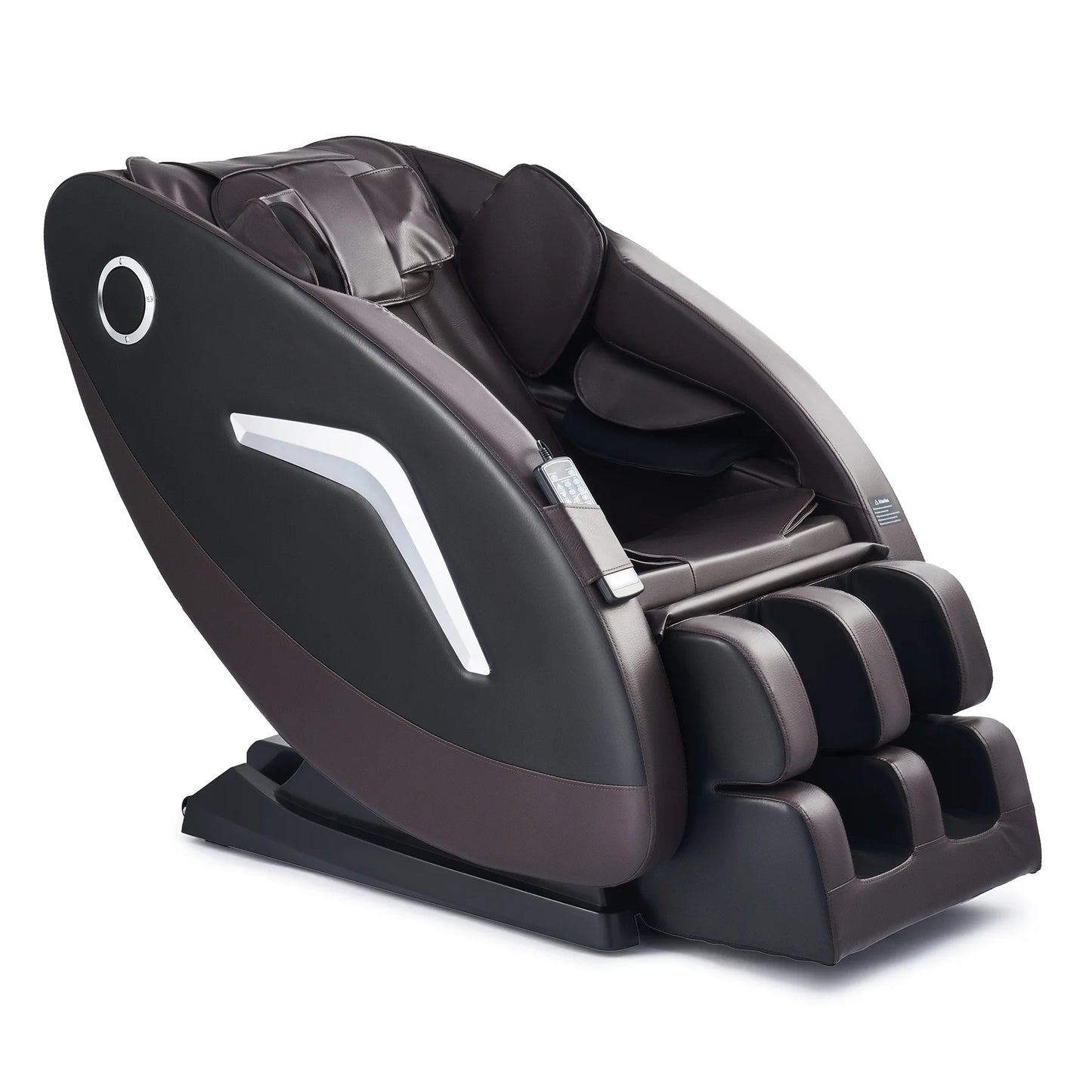 Massage Chair with SL Track 22 Nodes Foot Rollers and Bluetooth Speakers for Ultimate Relaxation