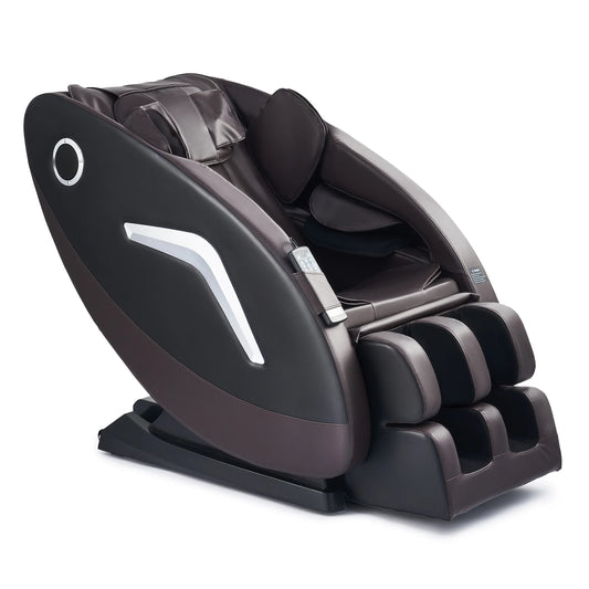 Massage Chair with SL Track 22 Nodes Foot Rollers and Bluetooth Speakers for Ultimate Relaxation