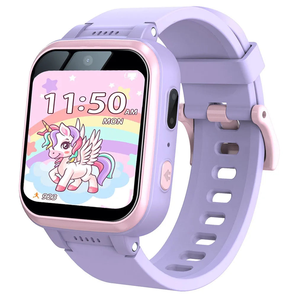 Kids Smart Watch with Rotatable Camera Touch Screen Music Pedometer and Games