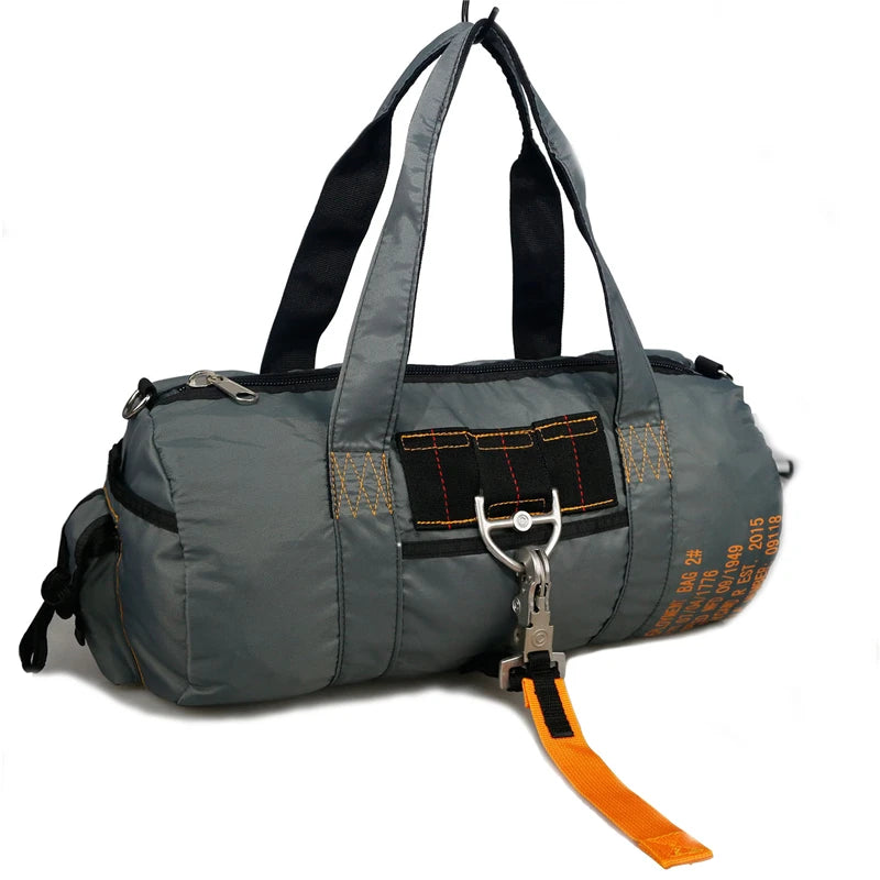 LQARMY Tactical Parachute Duffle Bag 1000D Nylon Outdoor Travel and Camping Crossbody Bag