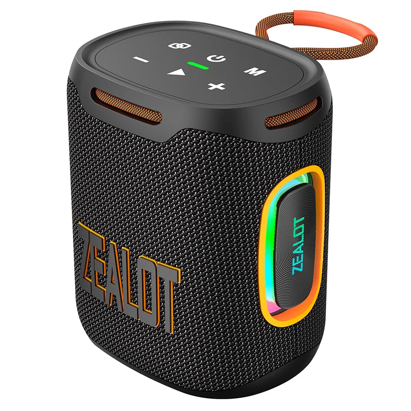Zealot S122 Bluetooth Speaker IPX6 Waterproof 25W HiFi Sound 20H Playtime TWS Pairing