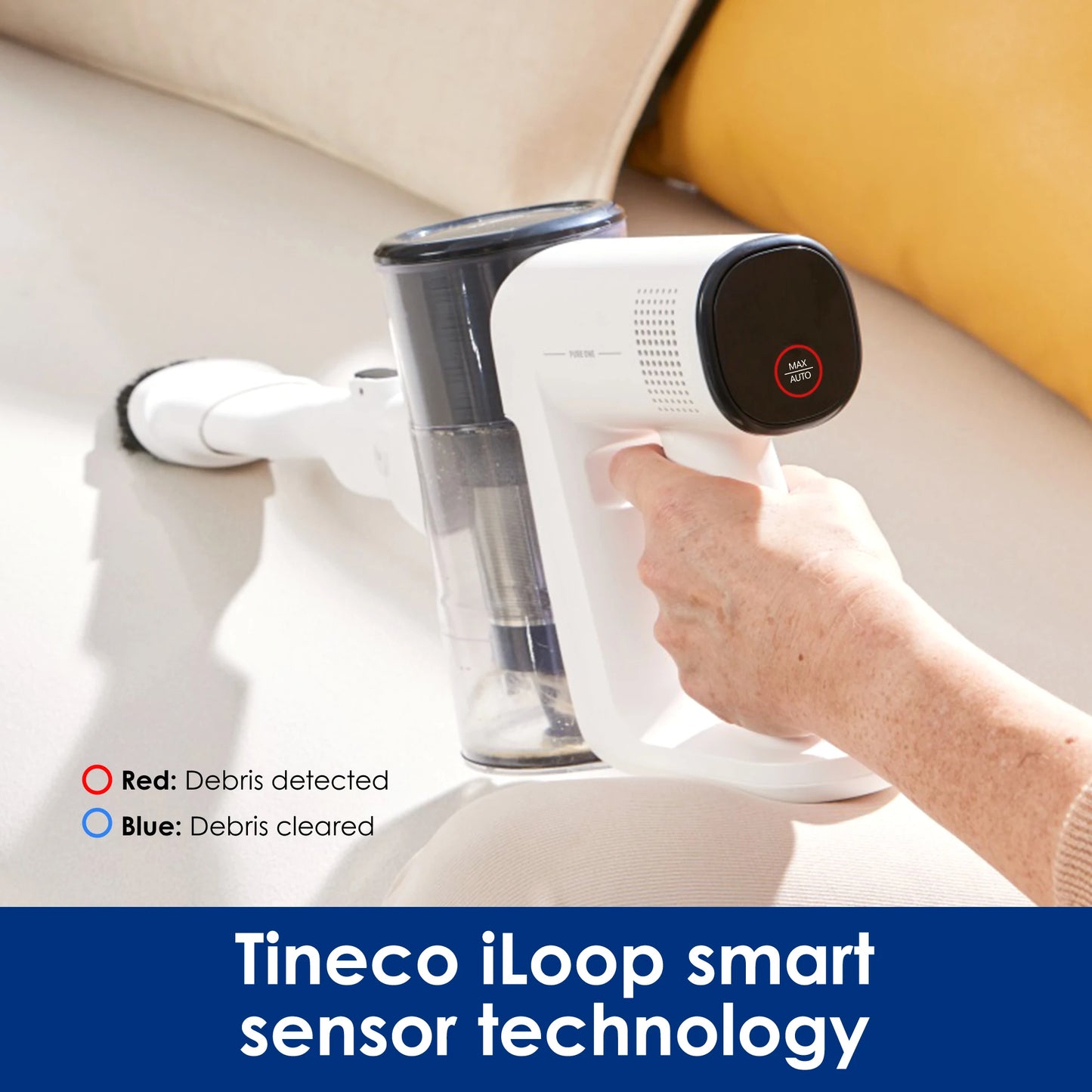 Tineco Pure One Air Cordless Vacuum Cleaner Super Lightweight Wireless Quiet Powerful Suction