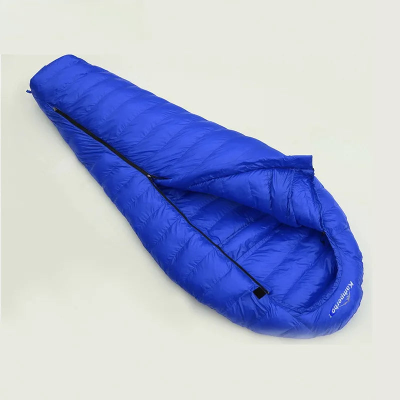 CW800 Winter Ultralight Sleeping Bag for Adults Comfortable Down Camping Gear