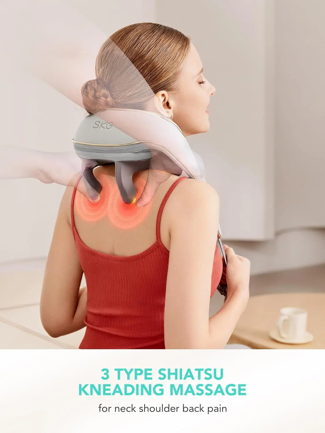 Electric Neck and Shoulder Massager with Heat H5 Mini for Ultimate Relaxation and Relief