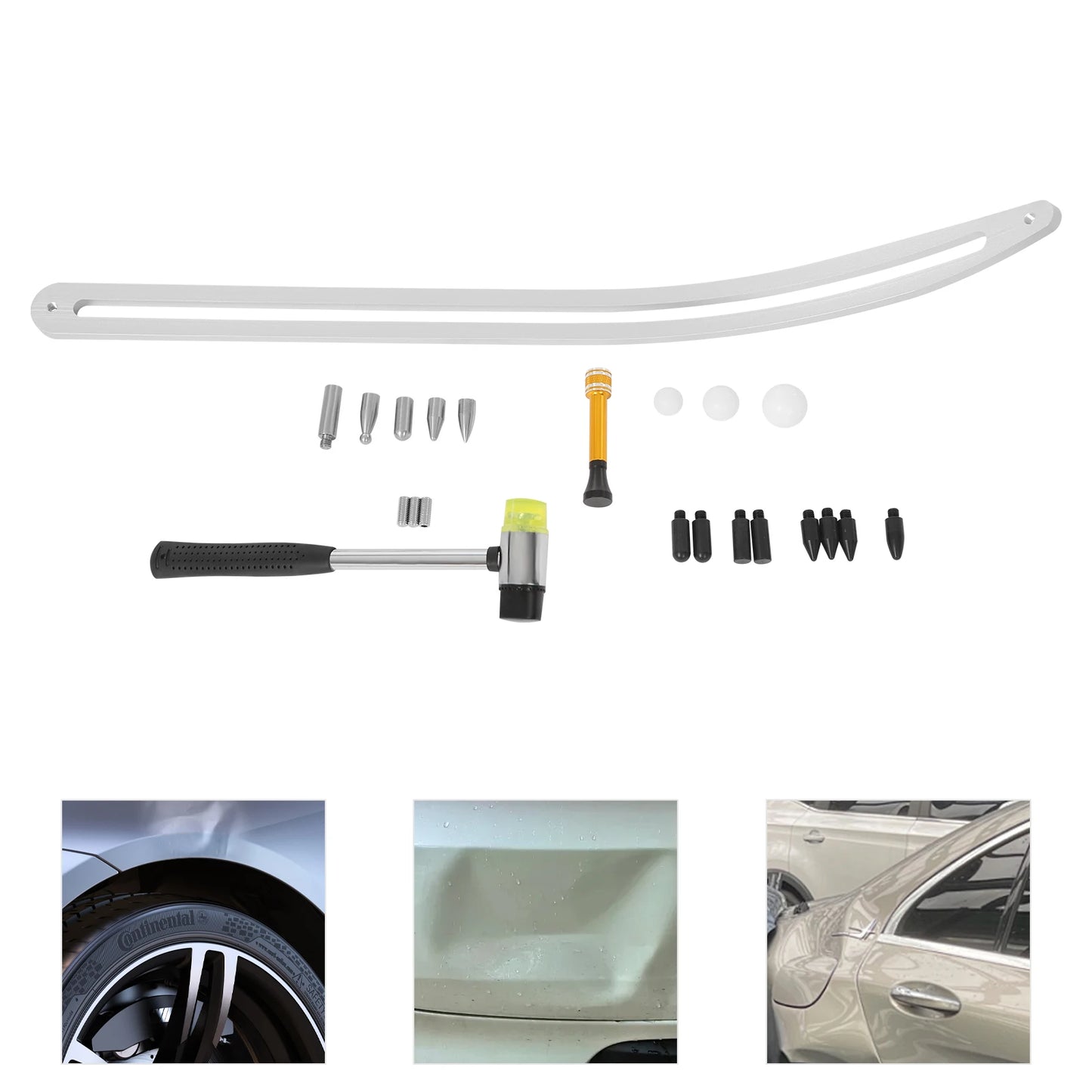 Car Dent Repair Kit Tool for Easy Fix of Various Car Dents and Fenders
