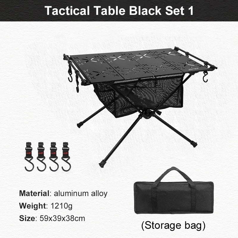 WestTune Lightweight Folding Camping Table with Storage Bag for Outdoor Picnics and BBQs