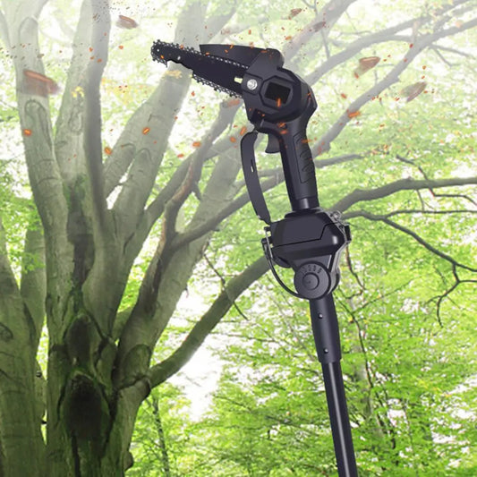 Rechargeable High Branch Saw Electric Pruning Tool for Home Garden DIY Use