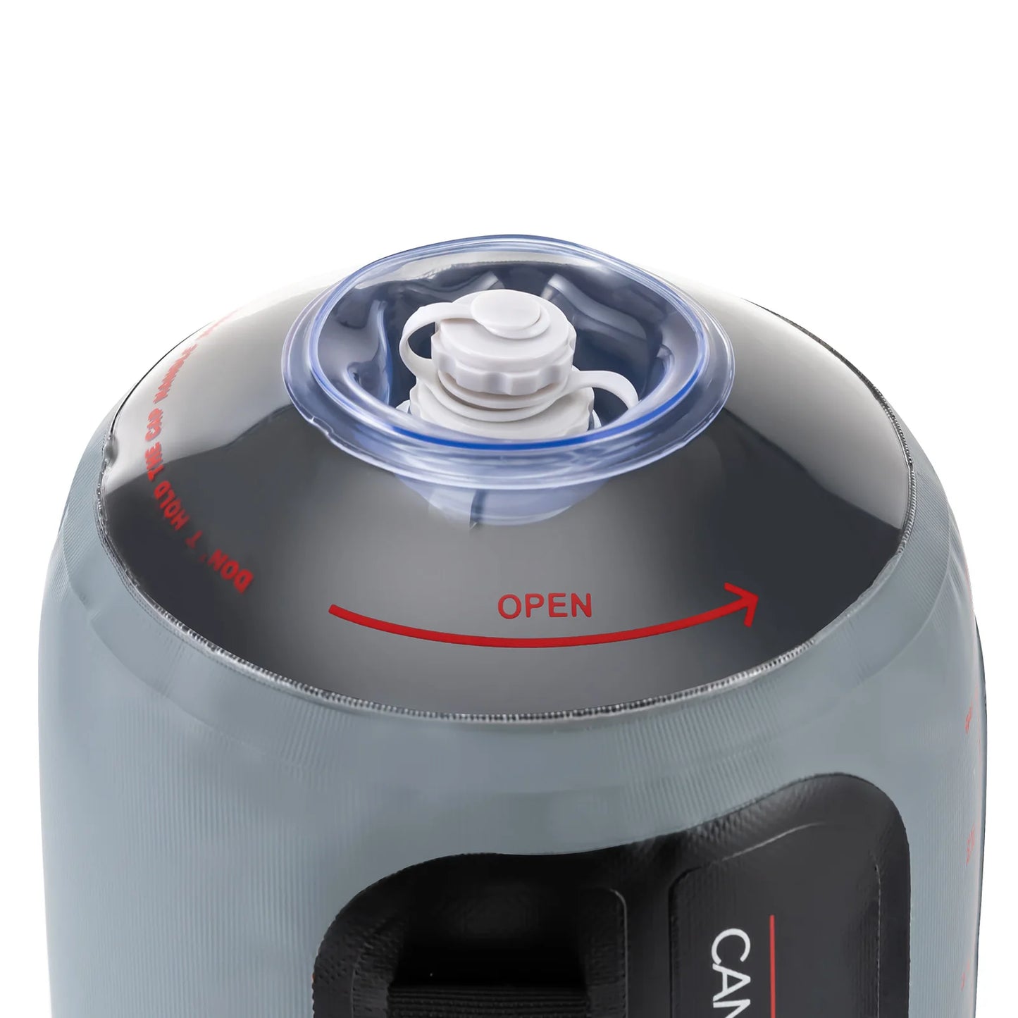 12L Portable Garden Shower with Pump Removable Pressure Camp Shower for Outdoor Travel