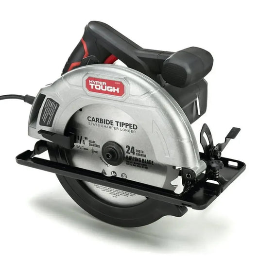 12 AMP Circular Saw with Adjustable Bevel and Rip Fence for Home DIY Projects