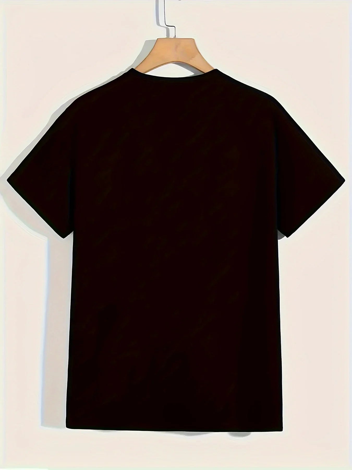 Men's 100 Percent Cotton Hell and Heaven Graphic Tee Casual Round Neck T-Shirt