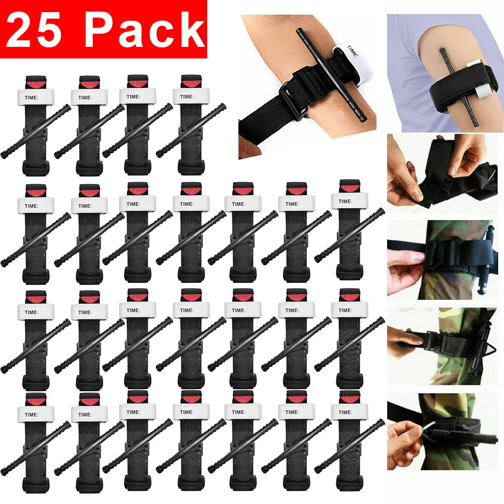 Emergency Tourniquet Set for Outdoor First Aid Portable Medical Tactical Equipment