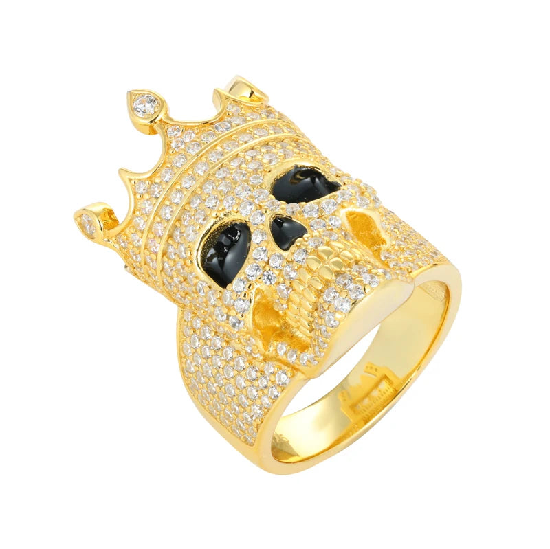 S925 Moissanite Jesus Head Ring for Men and Women Fashion Religious Amulet Jewelry