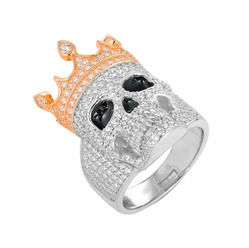 S925 Moissanite Jesus Head Ring for Men and Women Fashion Religious Amulet Jewelry