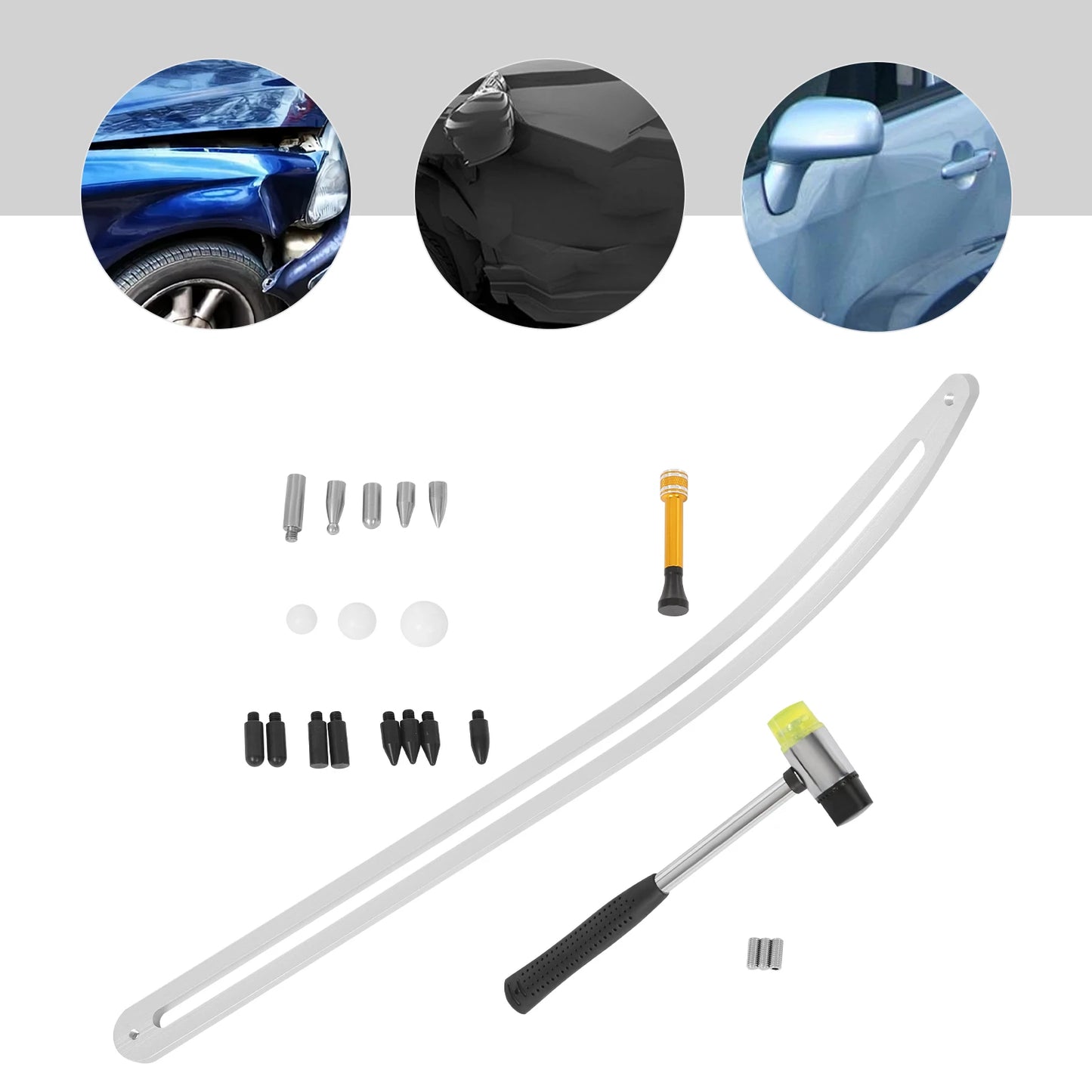 Car Dent Repair Kit Tool for Easy Fix of Various Car Dents and Fenders