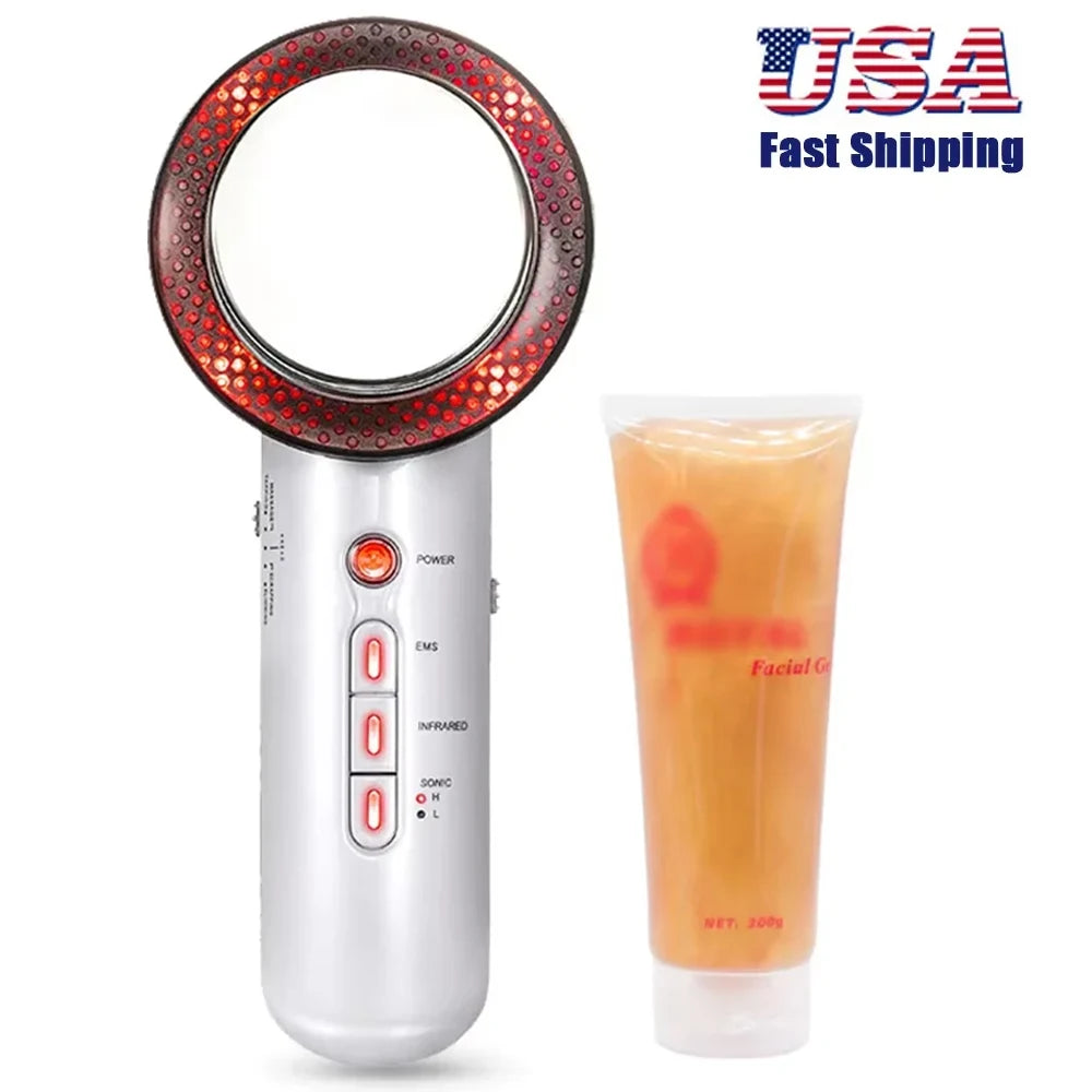 3 in 1 Ultrasonic Cavitation Machine for Weight Loss and Body Slimming Massage