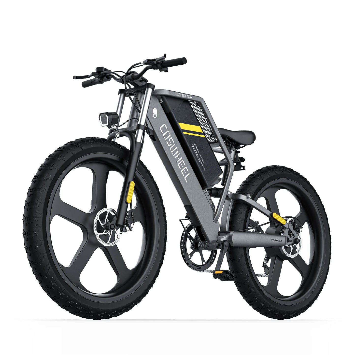 COSWHEEL T26 Electric Mountain Bike 1000W 48V 25AH Fat Tire Off Road Bicycle
