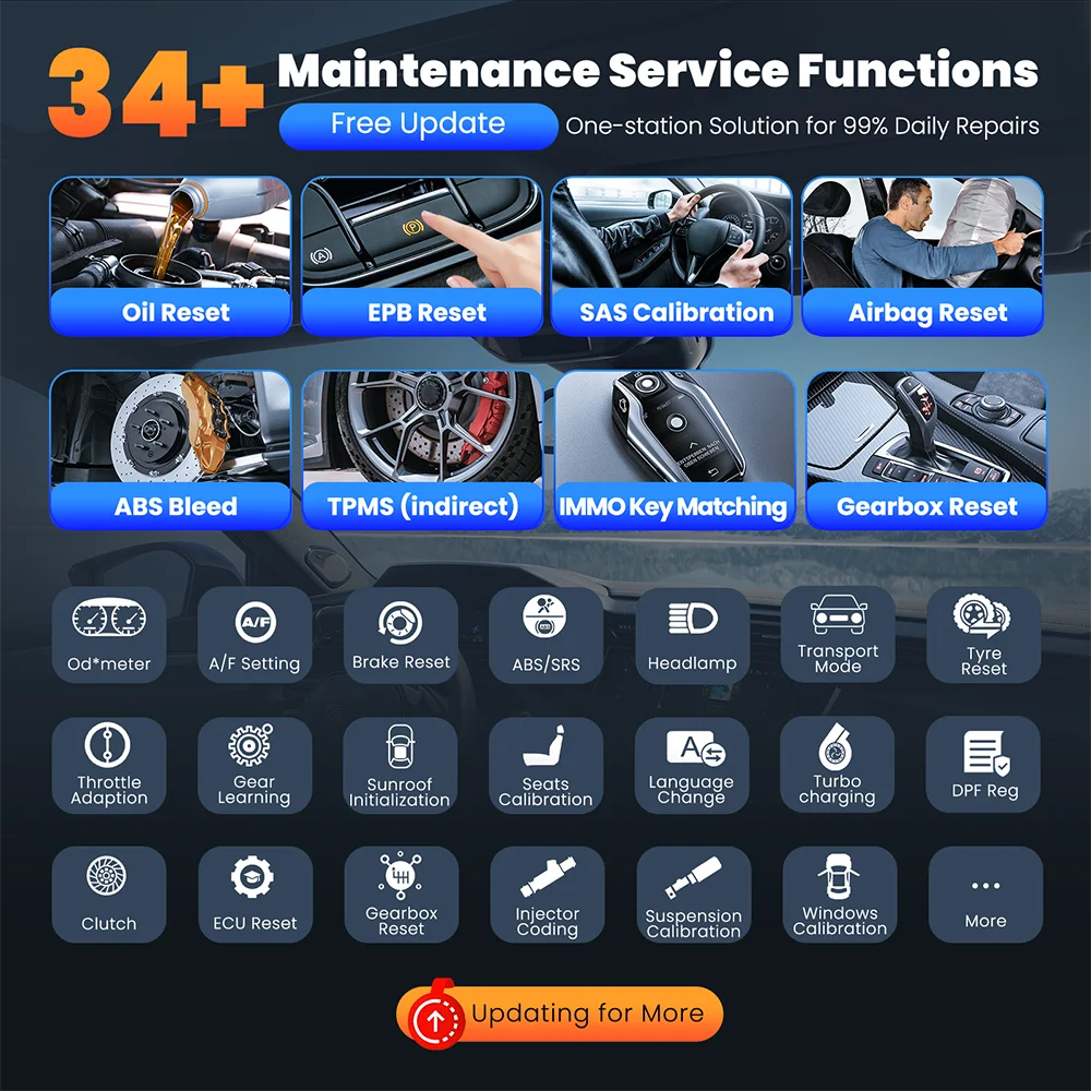 Global Version THINKCAR THINKSCAN 689BT OBD2 Diagnostic Tool with ECU Coding and Free Update