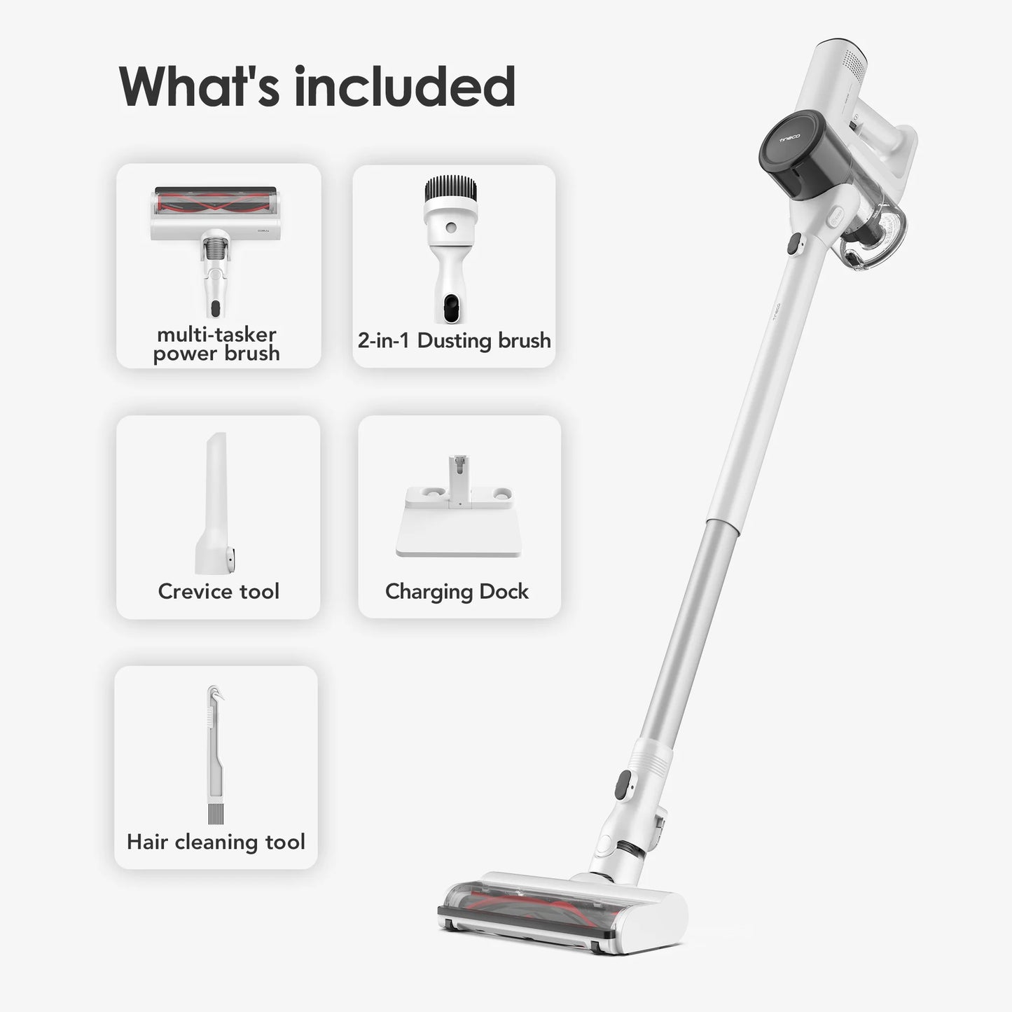 Tineco Pure One Air Cordless Vacuum Cleaner Super Lightweight Wireless Quiet Powerful Suction