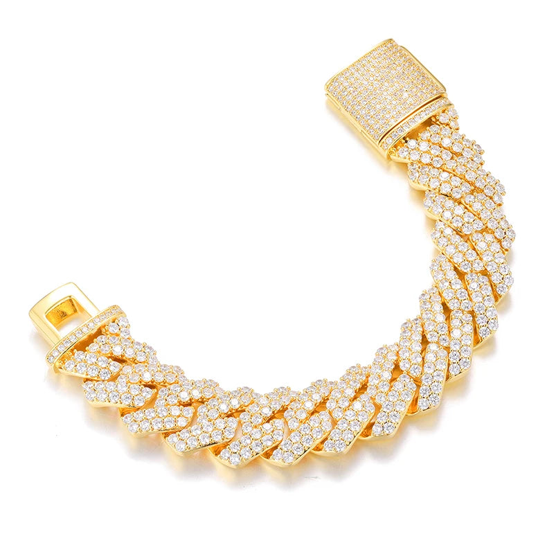 High Quality Hiphop Rock Miami Curb Link Necklace for Men 9mm to 25mm Stylish Jewelry