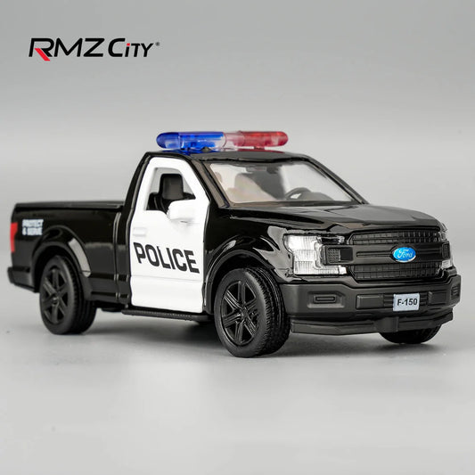 1:36 Ford Ranger Diecast Pull Back Model Car with Opening Doors for Kids and Collectors