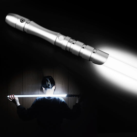 PHS Lightsaber for Boys and Adults Rechargeable Metal Dueling Toy with 4 Modes and Sound