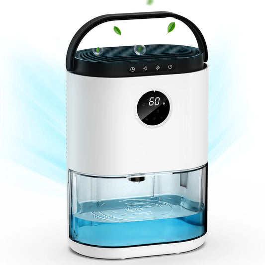 2300ML Dehumidifiers Auto Defrost for Bedroom Misture Absorb, , Ultra Quiet for Home Sleep Timing Large Room Bathroom Garage RV