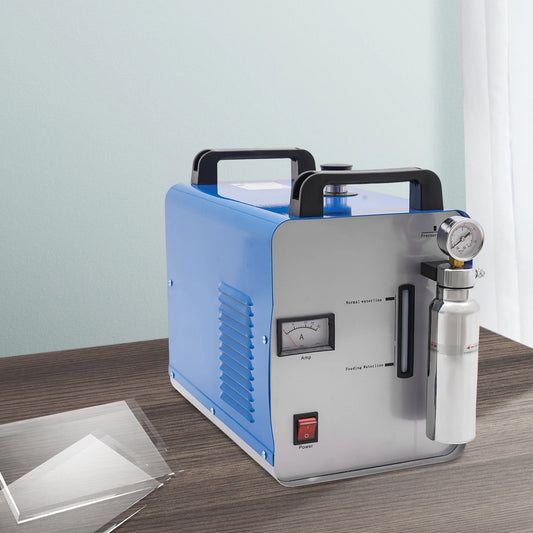 95L H180 Oxygen Hydrogen HHO Gas Flame Generator Polishing Machine 400W EU US Plug