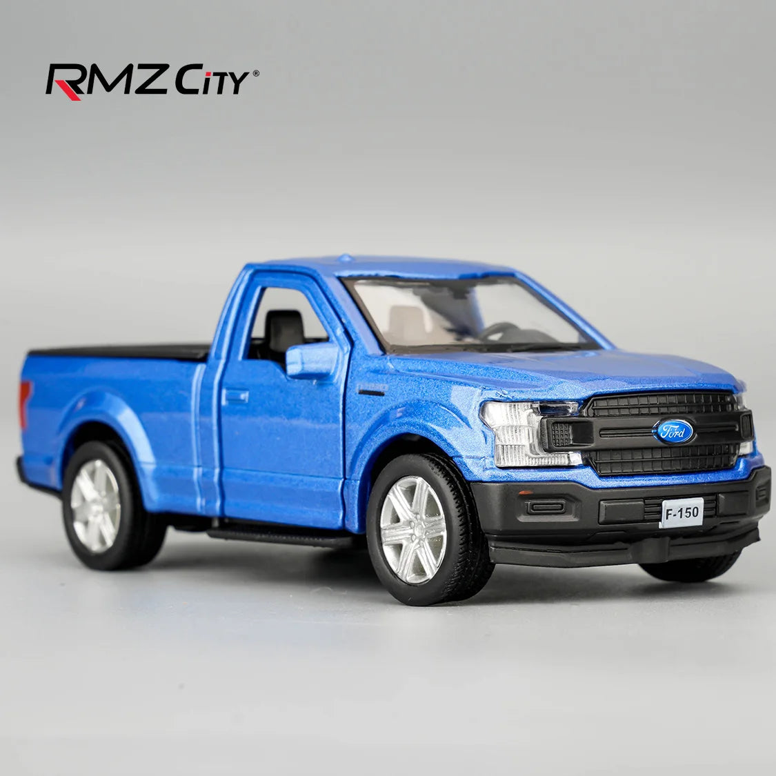 1:36 Ford Ranger Diecast Pull Back Model Car with Opening Doors for Kids and Collectors