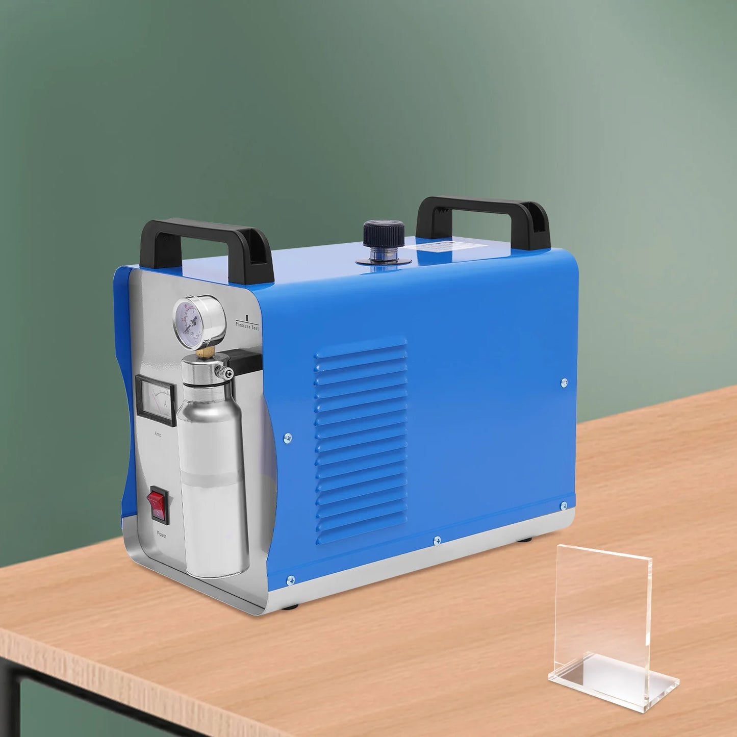 95L H180 Oxygen Hydrogen HHO Gas Flame Generator Polishing Machine 400W EU US Plug