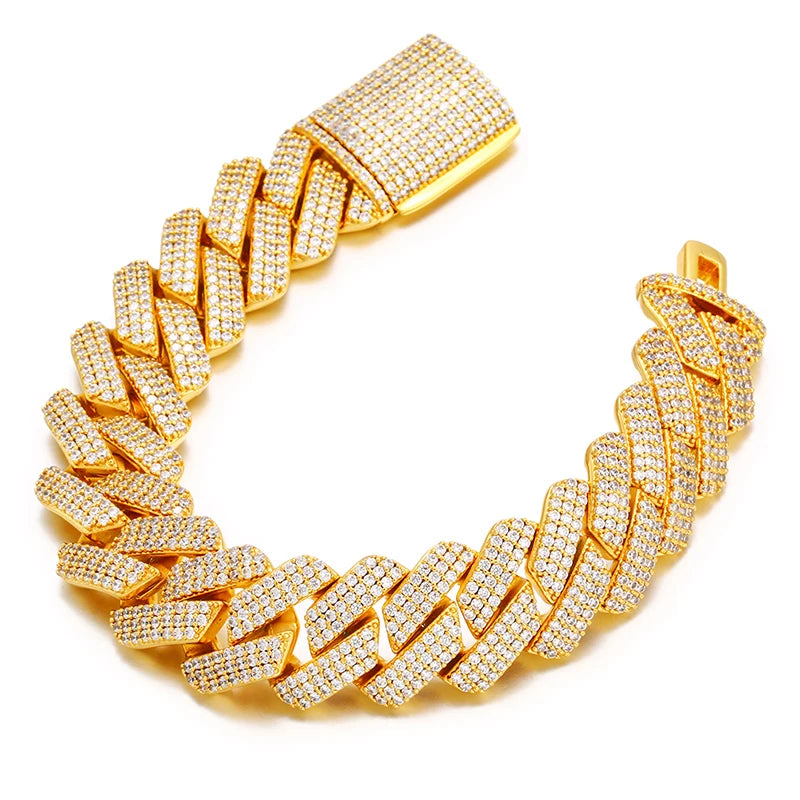 High Quality Hiphop Rock Miami Curb Link Necklace for Men 9mm to 25mm Stylish Jewelry