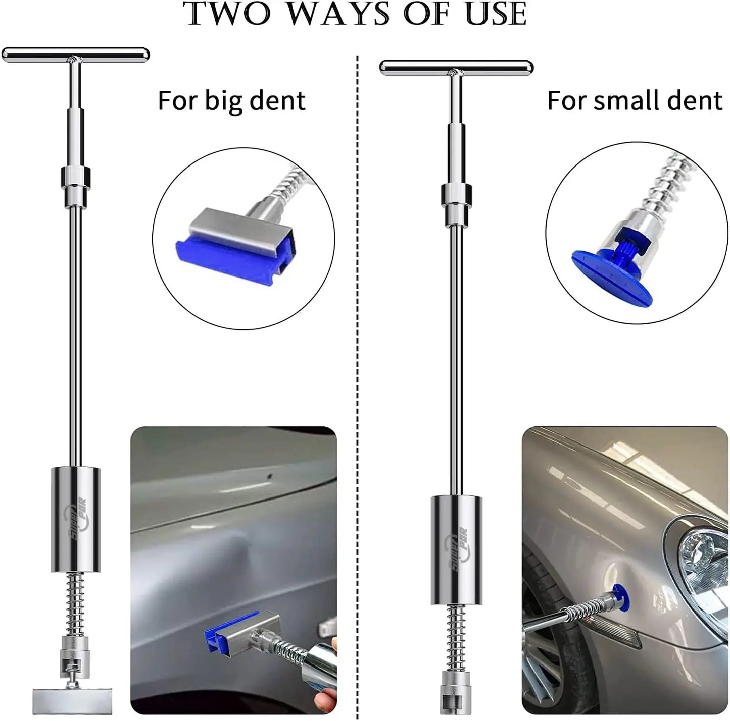 PDR Auto Paintless Dent Removal Kit Suction Cup Tool for Car Body Repair