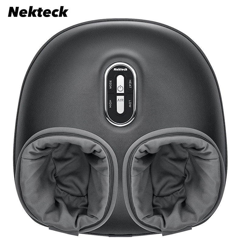 Nekteck Electric Foot Massager with Heating Therapy and Air Compression for Muscle Relaxation