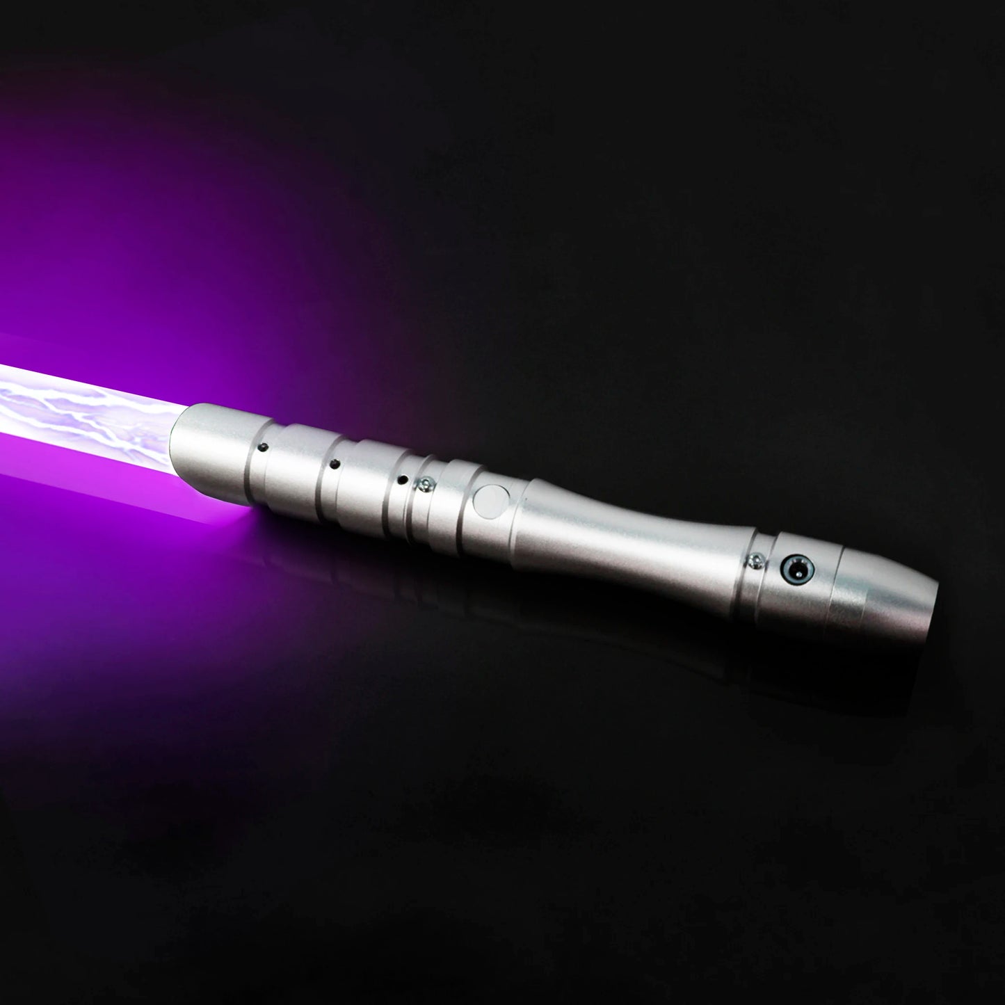 PHS Lightsaber for Boys and Adults Rechargeable Metal Dueling Toy with 4 Modes and Sound