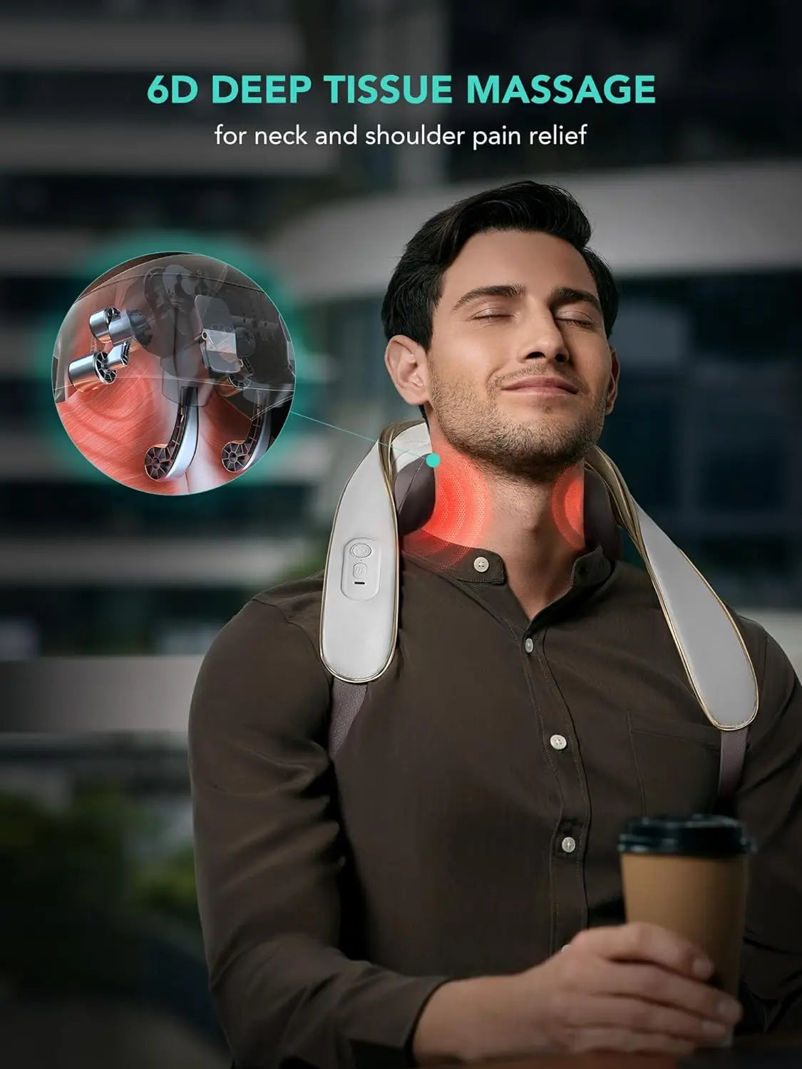 Electric Neck and Shoulder Massager with Heat H5 Mini for Ultimate Relaxation and Relief