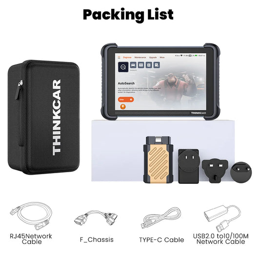 Global Version THINKCAR THINKSCAN 689BT OBD2 Diagnostic Tool with ECU Coding and Free Update