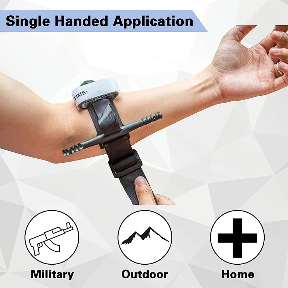 Emergency Tourniquet Set for Outdoor First Aid Portable Medical Tactical Equipment