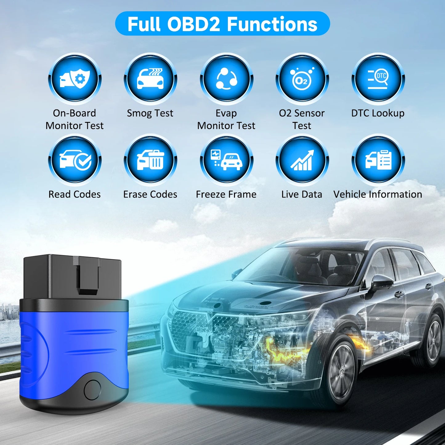 Autophix 3910 Bluetooth OBD2 Scanner for BMW MINI Rolls Royce with Free Updates