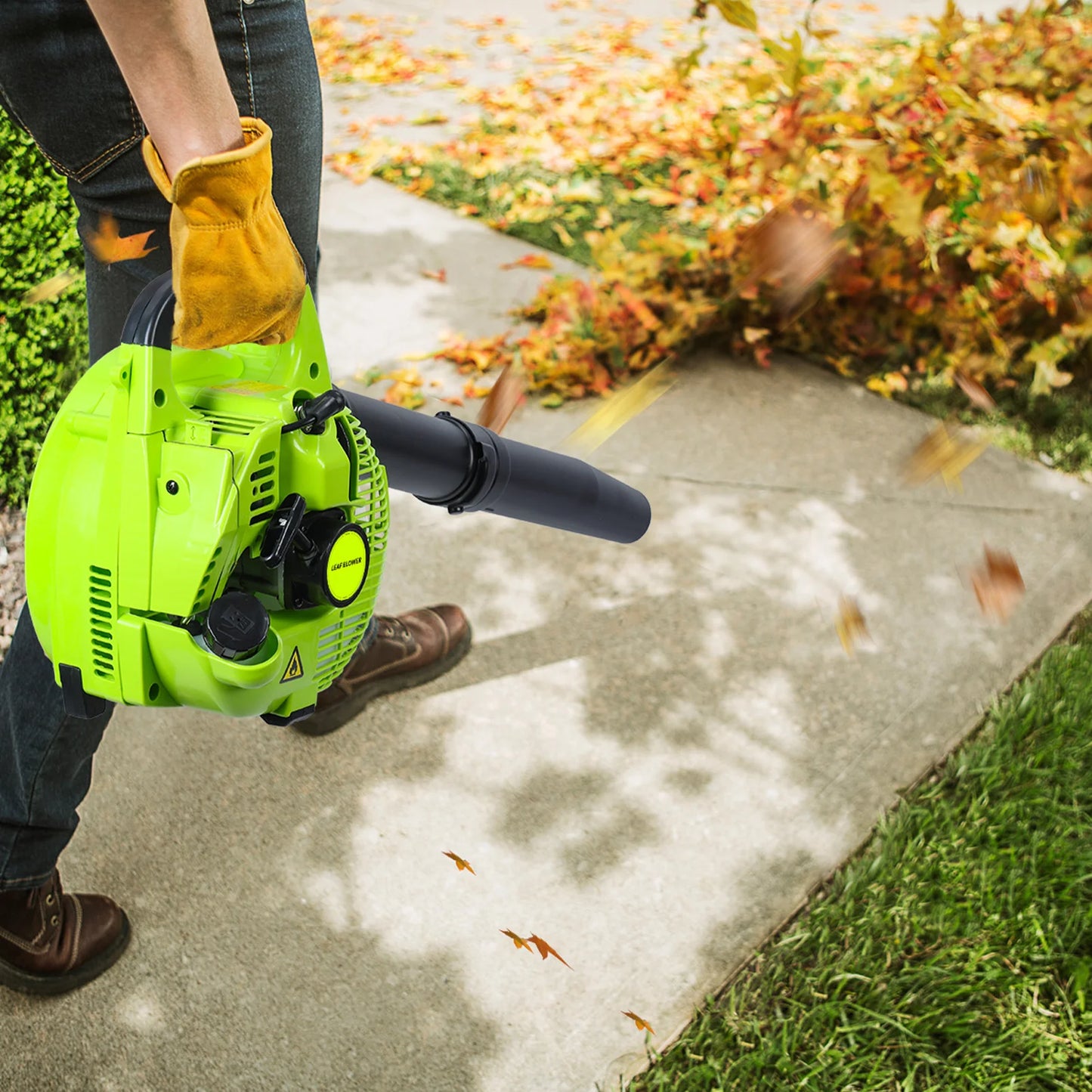 26cc Gas Powered Handheld Leaf Blower for Powerful Lawn Care and Efficient Clearing