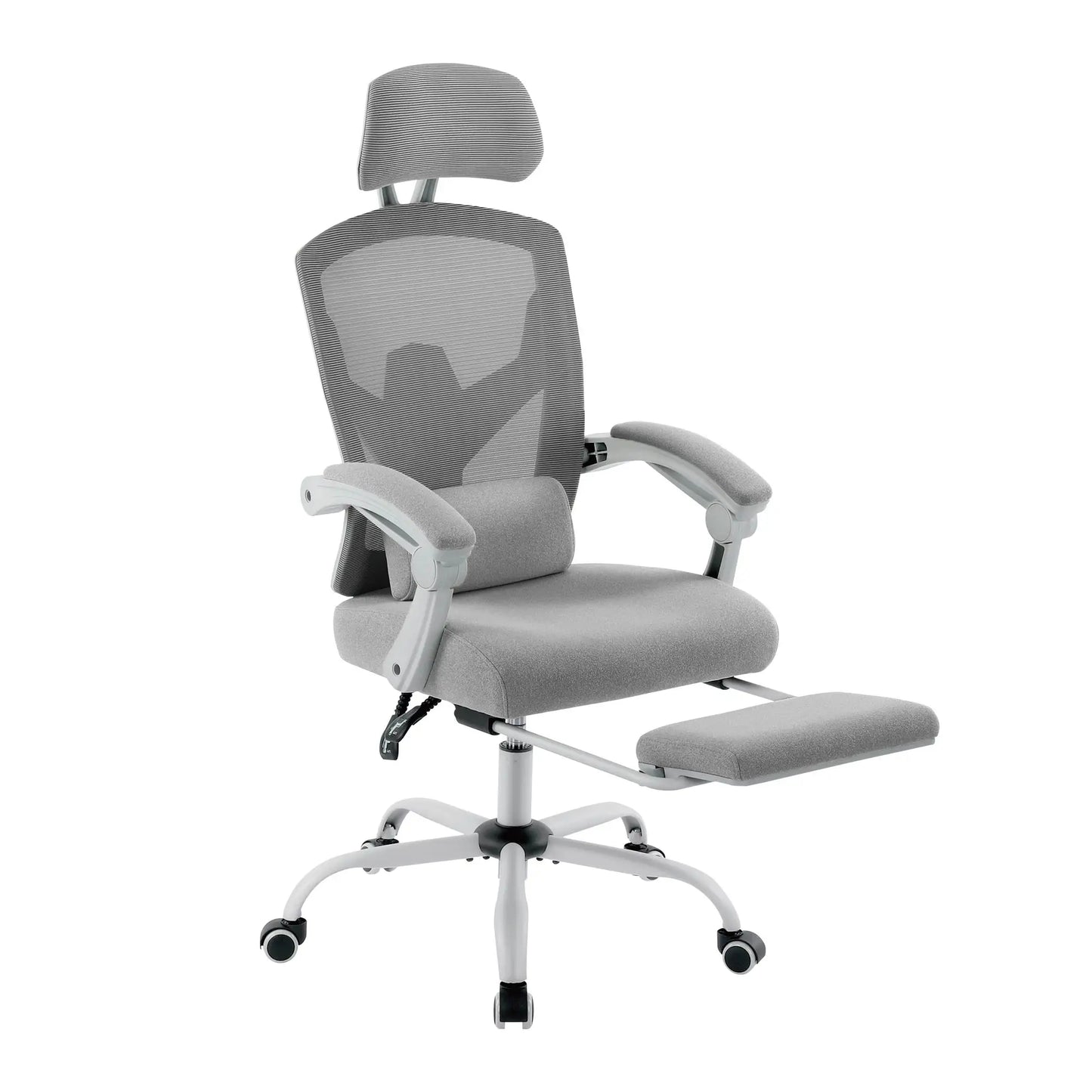 JHK Ergonomic High Back Mesh Gaming Chair with Lumbar Support and Rocking Function