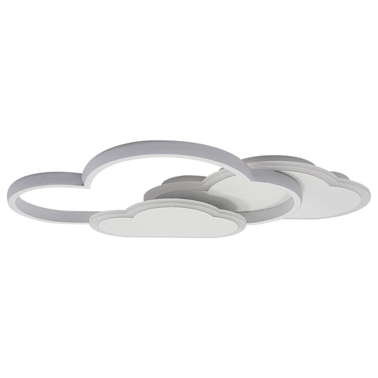 85-265V Cloud Shape LED Ceiling Light 3 Color Dimming Suitable for Bedrooms, Living Rooms