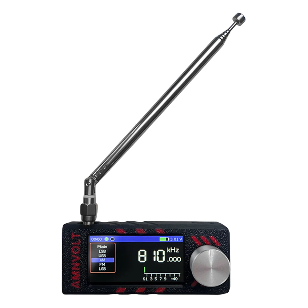 Upgraded AMNVOLT ATS Mini Pro Pocket Radio Full Band DSP Receiver with Newest Firmware